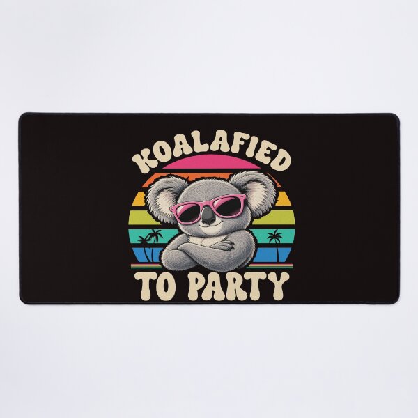 Item preview, Koalafied To Party Retro Sunset Koala Sunglasses Vintage Summer designed and sold by Trendvia .