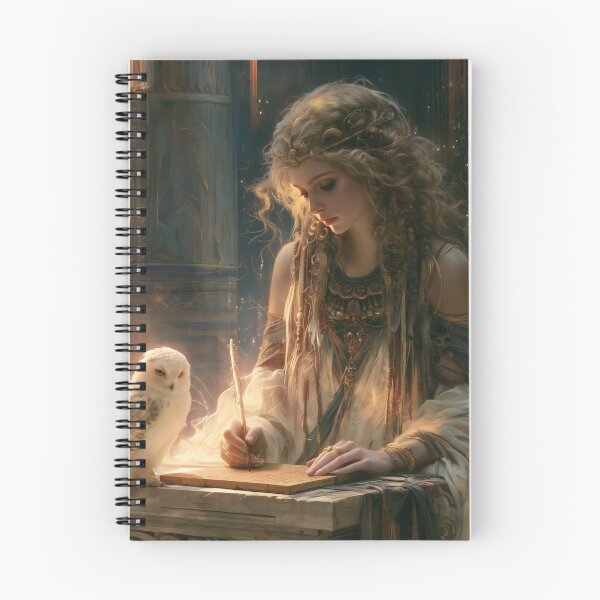 Item preview, The Scribe Who Listened to the Night designed and sold by oanaunciuleanu.