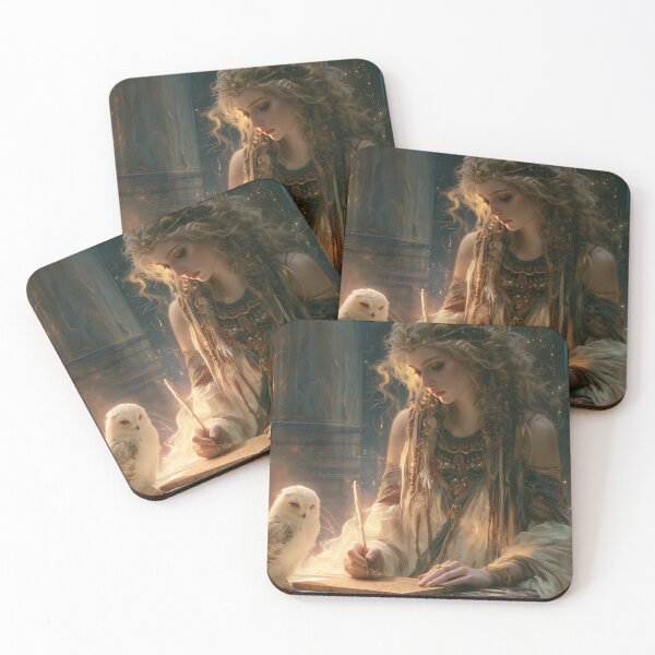 Item preview, The Scribe Who Listened to the Night designed and sold by oanaunciuleanu.