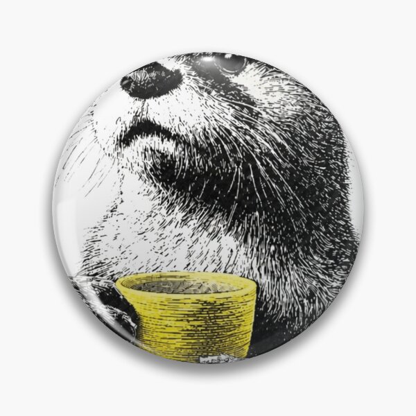 Item preview, otter enjoying coffee or tea designed and sold by PhiloDoh.