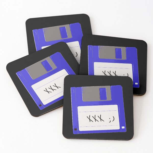 Item preview, XXX ;) Floppy disk – Retro computer nostalgia with humor designed and sold by FeverVoid.