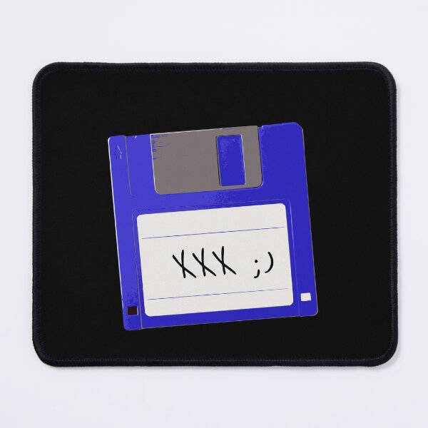 Item preview, XXX ;) Floppy disk – Retro computer nostalgia with humor designed and sold by FeverVoid.