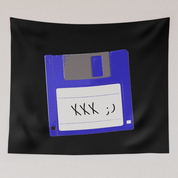 Item preview, XXX ;) Floppy disk – Retro computer nostalgia with humor designed and sold by FeverVoid.