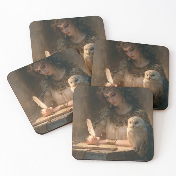 Item preview, The Scribe Who Listened to the Night designed and sold by oanaunciuleanu.