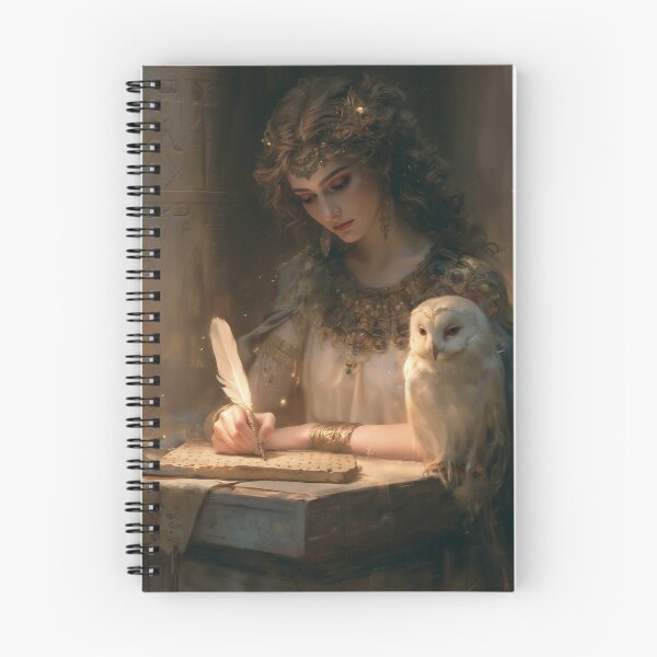 Item preview, The Scribe Who Listened to the Night designed and sold by oanaunciuleanu.