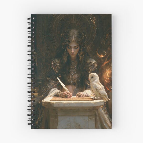 Item preview, The Scribe Who Listened to the Night designed and sold by oanaunciuleanu.