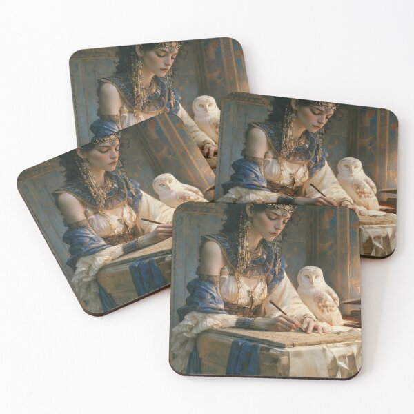 Item preview, The Scribe Who Listened to the Night designed and sold by oanaunciuleanu.