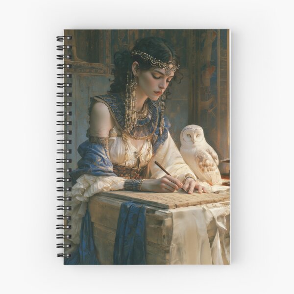 Item preview, The Scribe Who Listened to the Night designed and sold by oanaunciuleanu.