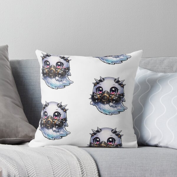 Item preview, Cyberpunk Fluffy Monster: Post-Apocalyptic Cute Art designed and sold by Ink-verse-.