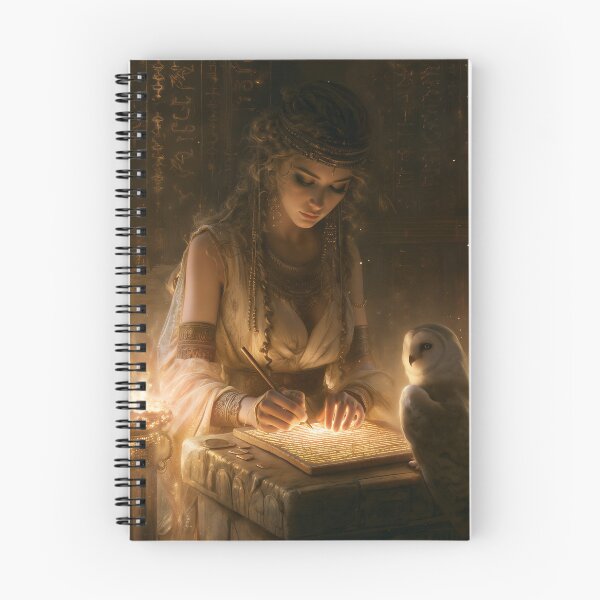Item preview, The Scribe Who Listened to the Night designed and sold by oanaunciuleanu.