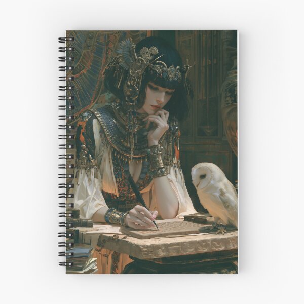 Item preview, The Scribe Who Listened to the Night designed and sold by oanaunciuleanu.
