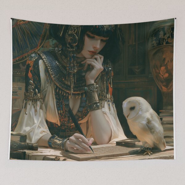 Item preview, The Scribe Who Listened to the Night designed and sold by oanaunciuleanu.
