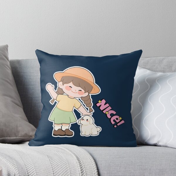 Item preview, Little Girl and Cute Puppy Vintage Friendship Design designed and sold by CREATIVE HIVE.