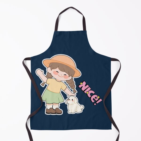 Item preview, Little Girl and Cute Puppy Vintage Friendship Design designed and sold by CREATIVE HIVE.