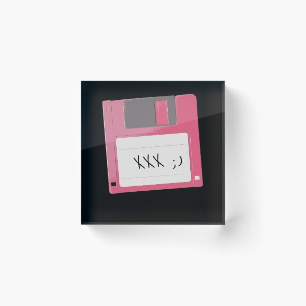 Item preview, XXX ;) Floppy disk – Retro computer nostalgia with humor designed and sold by FeverVoid.