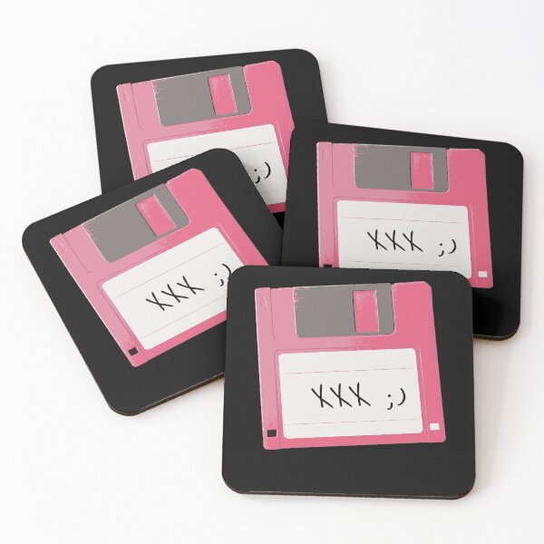 Item preview, XXX ;) Floppy disk – Retro computer nostalgia with humor designed and sold by FeverVoid.
