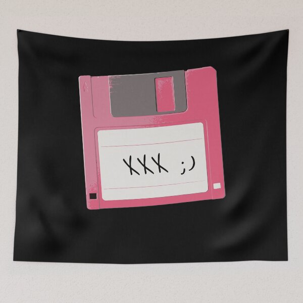 Item preview, XXX ;) Floppy disk – Retro computer nostalgia with humor designed and sold by FeverVoid.