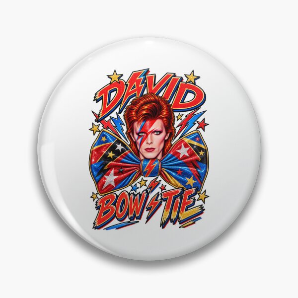 Item preview, David Bow-Tie Glam Rock Pun designed and sold by Aimz Does Stuff.