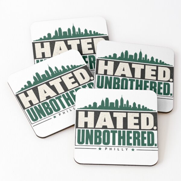 Item preview, Hated Unbothered Philadelphia Vintage Typography designed and sold by Neopian Eagle.