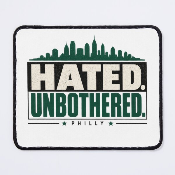 Item preview, Hated Unbothered Philadelphia Vintage Typography designed and sold by Neopian Eagle.