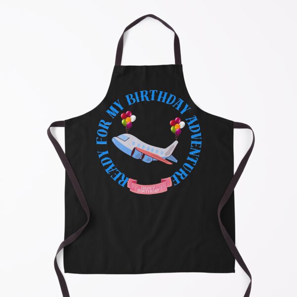 Item preview, Ready For My Birthday Adventure - Travel Airplane Design designed and sold by Evelashop.