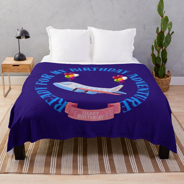 Item preview, Ready For My Birthday Adventure - Travel Airplane Design designed and sold by Evelashop.
