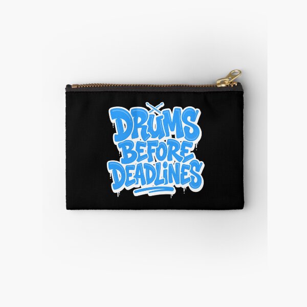 Item preview, Drums Before Deadlines Typography designed and sold by TripleFour444.