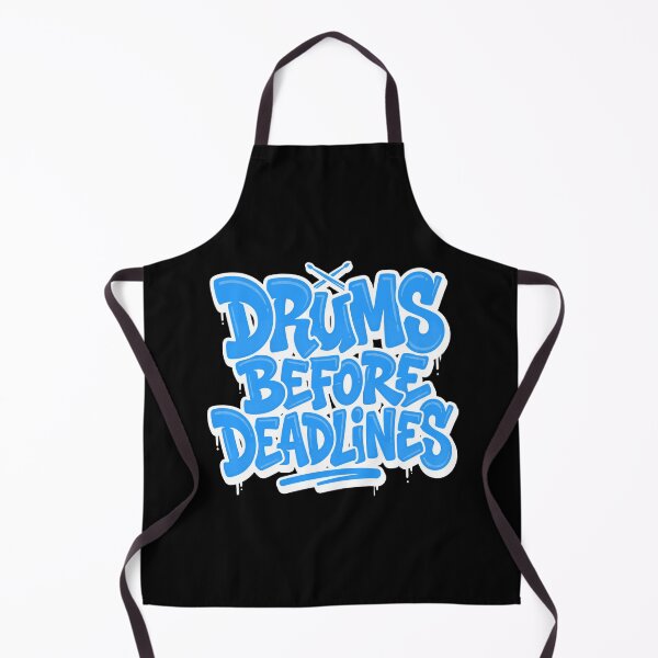 Item preview, Drums Before Deadlines Typography designed and sold by TripleFour444.
