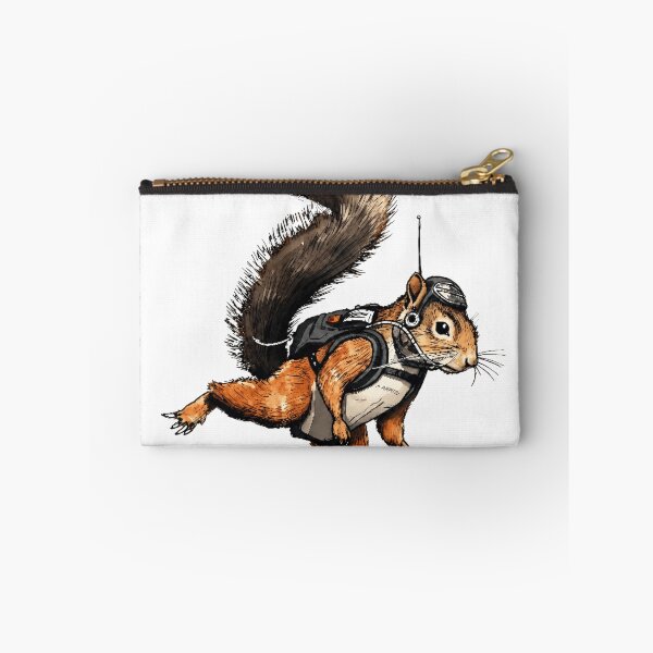 Item preview, squirrel parachuting parachute designed and sold by PhiloDoh.