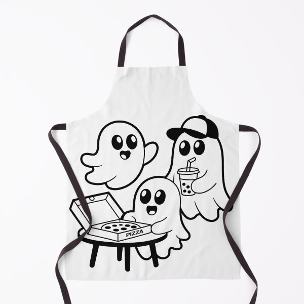 Item preview, Ghosts Enjoying Pizza Party designed and sold by jkrphoto.