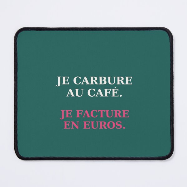 Item preview, I run on coffee, I bill in euros - Entrepreneurial humor quote designed and sold by VYNCERA.