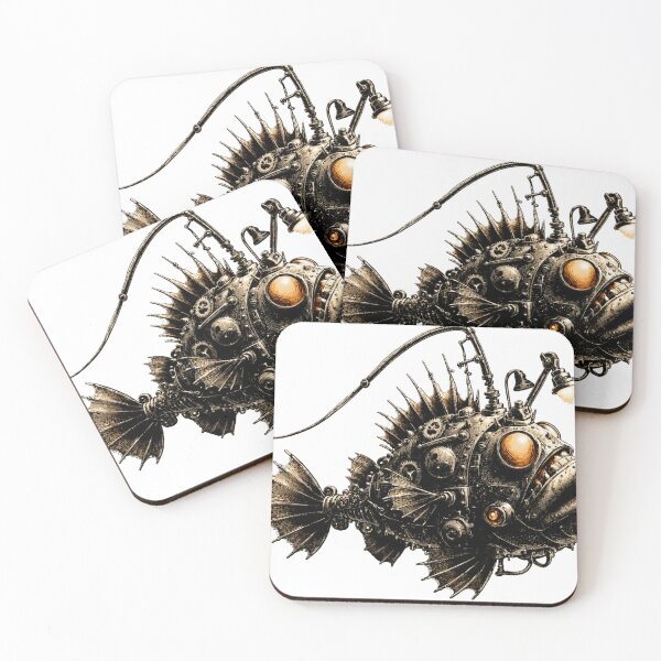 Item preview, steampunk goldfish designed and sold by PhiloDoh.