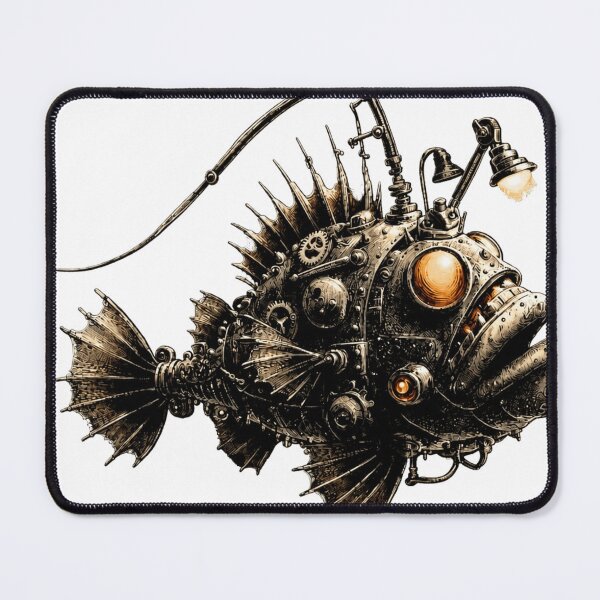 Item preview, steampunk goldfish designed and sold by PhiloDoh.