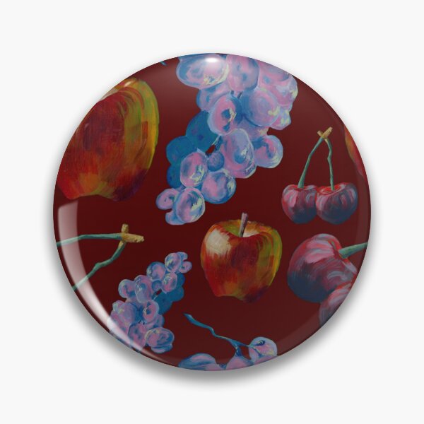 Item preview, Fruit on red designed and sold by Amanda Adela Art.