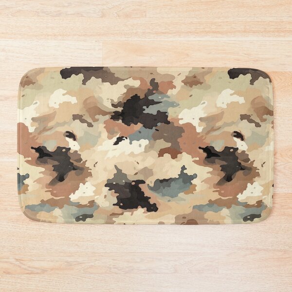 Item preview, Earth Tone Camo Pattern Terracotta Sage and Stone Camouflage designed and sold by Yoruhara.