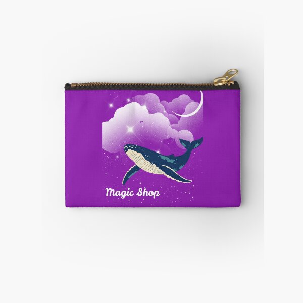 Item preview, My Handmade Magic Shop Purple Whale Art designed and sold by SMinimalist613.