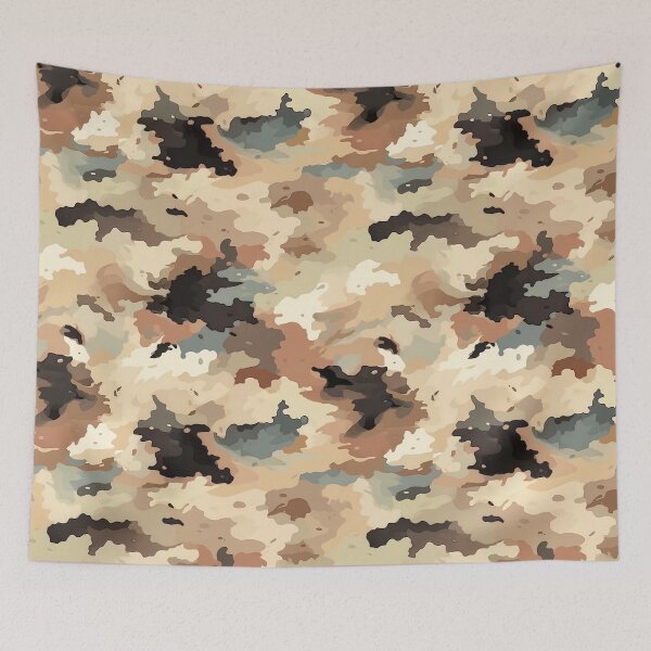 Item preview, Earth Tone Camo Pattern Terracotta Sage and Stone Camouflage designed and sold by Yoruhara.