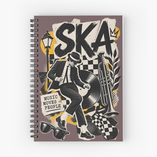 Item preview, Ska – Music Moves People | Vintage 2 Tone Style designed and sold by rude vibes shop.