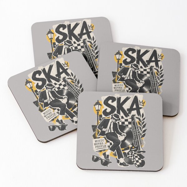 Item preview, Ska – Music Moves People | Vintage 2 Tone Style designed and sold by rude vibes shop.