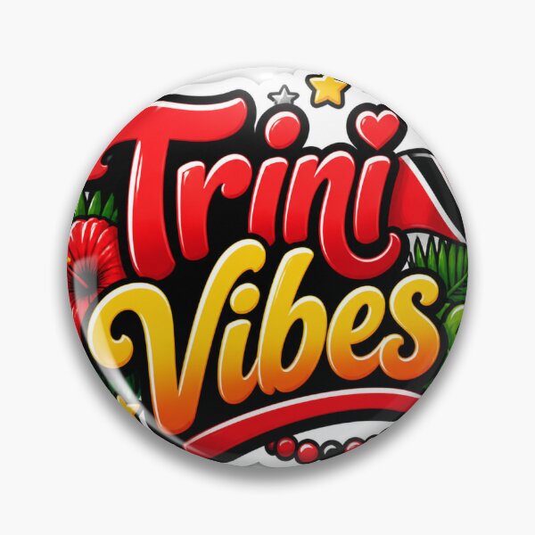 Item preview, Trini Vibes Tropical Sticker Design designed and sold by NikkiLeeCustom.