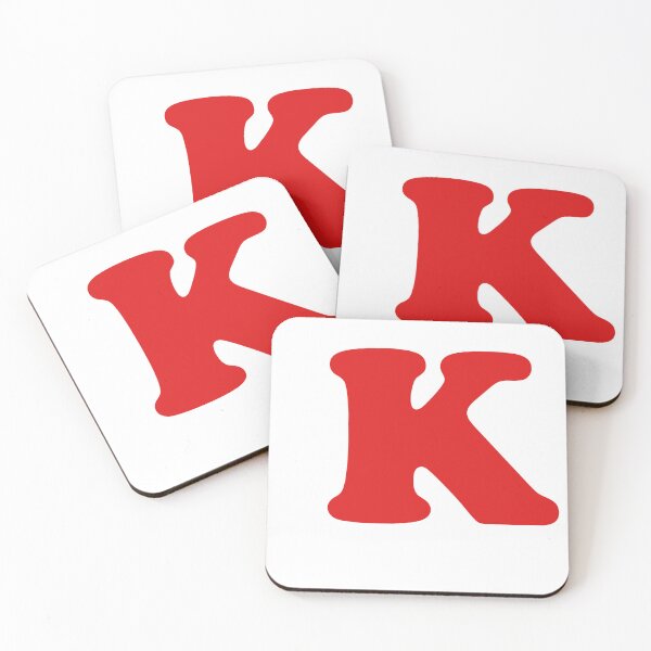 Item preview, Red Alphabet Sets - K designed and sold by Bad Zombie .