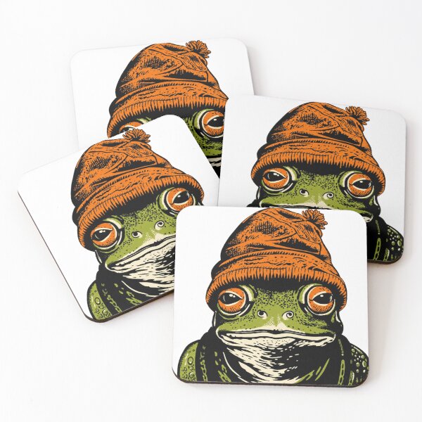 Item preview, bullfrog orange eyes designed and sold by PhiloDoh.