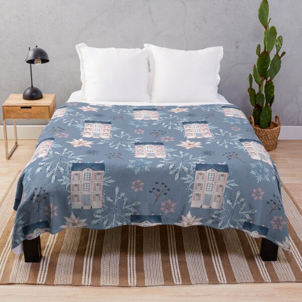 Artikelvorschau, Rosa Ferienhaus entworfen und verkauft von Road Home Quilting.