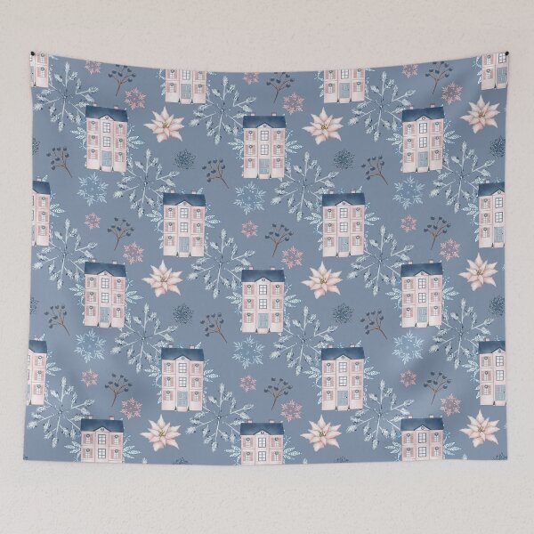 Item preview, Pink Holiday Home designed and sold by Road Home Quilting.