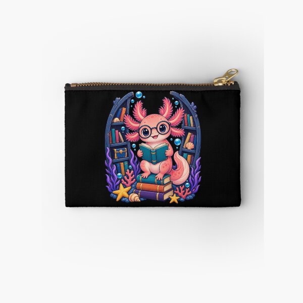 Item preview, Readsolotl Axolotl Book Lover Underwater Library  designed and sold by CG Studio.