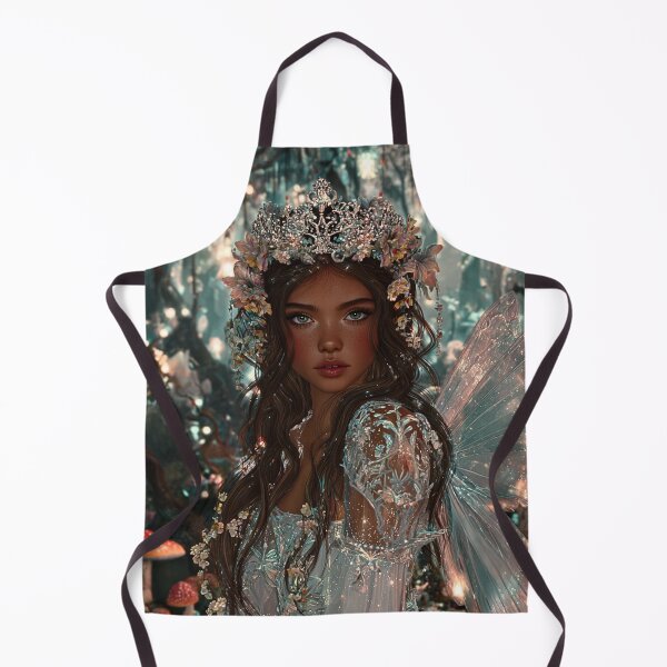 Item preview, Enchanted Fairy Princess With Crystal Tiara designed and sold by Storybook Botanica.