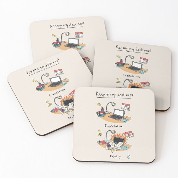 Item preview, "Keeping my desk neat" designed and sold by Can-See-Zee.