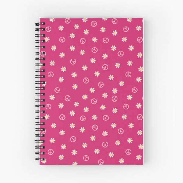 Artikelvorschau, Gänseblümchen und Friedenszeichen - V2 Pink entworfen und verkauft von BNikiDesigns.