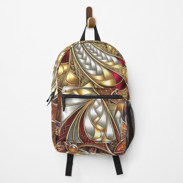 Item preview, Abstract Fractal Encased in Leather, Silver, and Gold designed and sold by Frackxion.