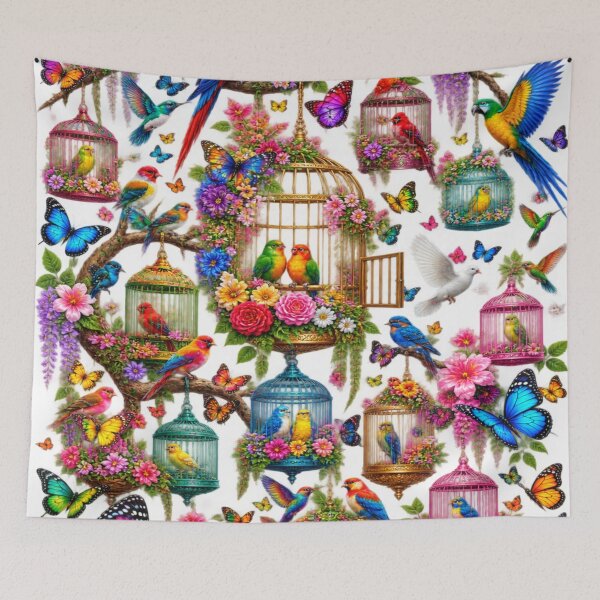 Item preview, Garden of wings designed and sold by urbanshop7.
